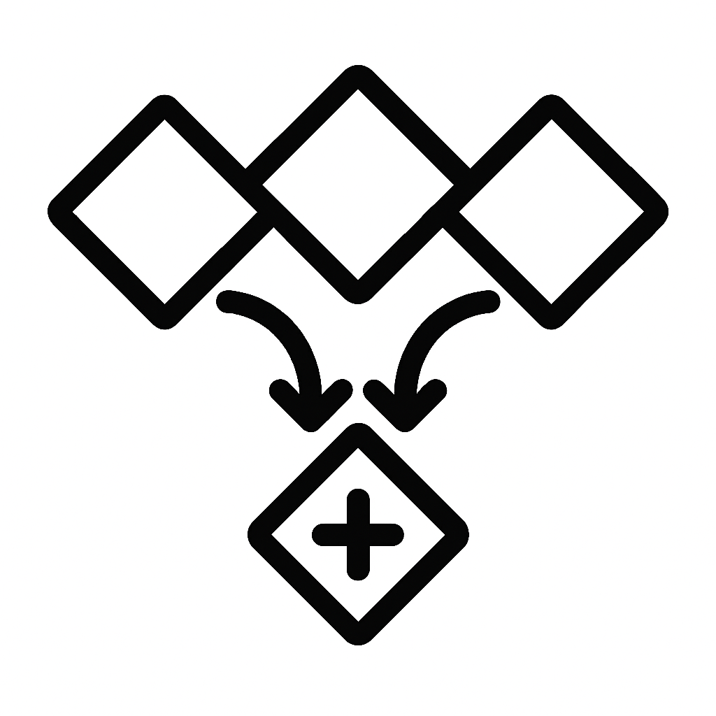 Merge all layers into a new layer